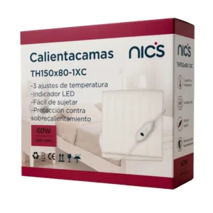 calienta cama nics 1 pl. 150 x 80 cm. (ev th150x80) calienta cama nics 1 pl. 150 x 80 cm. (ev th150x80)