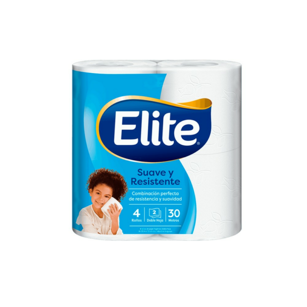 papel higienico elite suave y resist h.suave d.hoja 4 un 30 m. (848) papel higienico elite suave y resist h.suave d.hoja 4 un 30 m. (848)