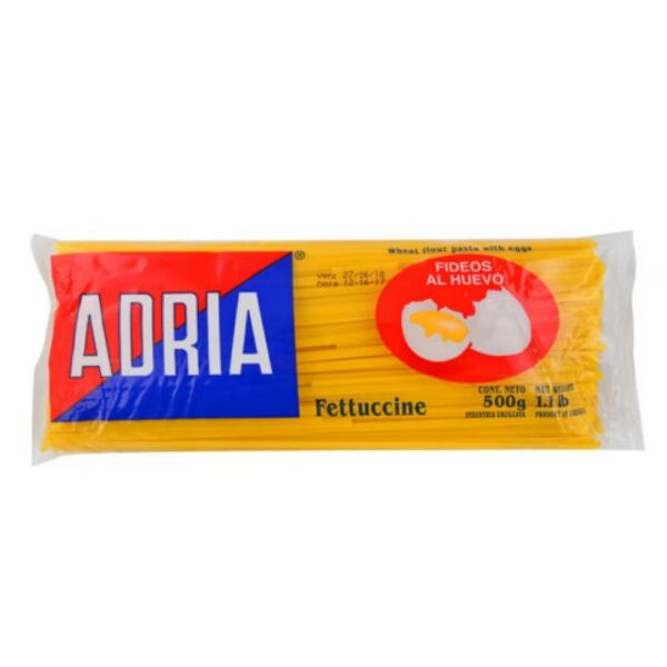 fideos adria al huevo 500 grs. fettuccini (50017) fideos adria al huevo 500 grs. fettuccini (50017)