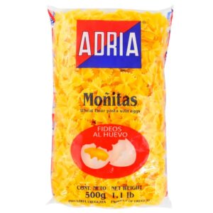 fideos adria al huevo 500 grs. moÑita (500107)