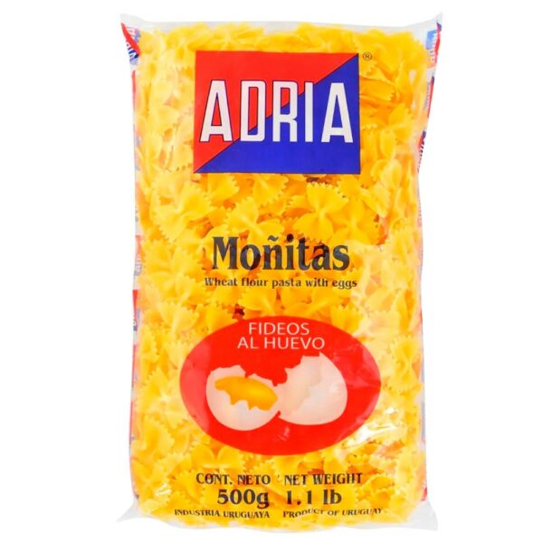 fideos adria al huevo 500 grs. moÑita (500107) fideos adria al huevo 500 grs. moÑita (500107)
