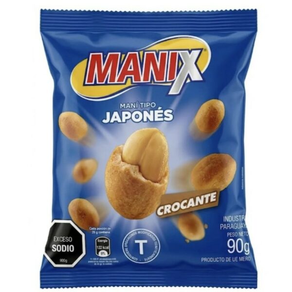 mani japones manix 90 grs. (65008) mani japones manix 90 grs. (65008)