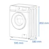 lavarropa james inverter lr1016 g4 10 kg. carga frontal dark silver (40118) lavarropa james inverter lr1016 g4 10 kg. carga frontal dark silver (40118)