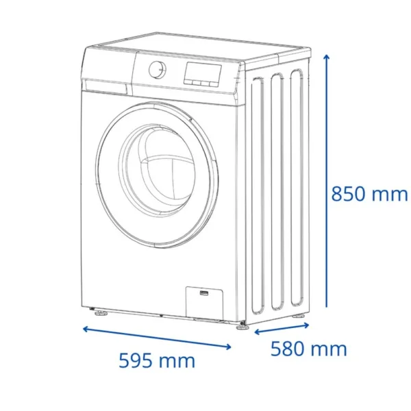 lavarropa james inverter lr1016 g4 10 kg. carga frontal dark silver (40118) lavarropa james inverter lr1016 g4 10 kg. carga frontal dark silver (40118)