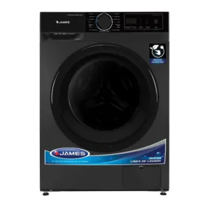 lavarropa james inverter lr1016 g4 10 kg. carga frontal dark silver (40118)