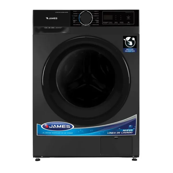 lavarropa james inverter lr1016 g4 10 kg. carga frontal dark silver (40118) lavarropa james inverter lr1016 g4 10 kg. carga frontal dark silver (40118)