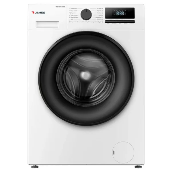 lavarropa james inverter lr8140 g3 8,5 kg. carga frontal blanco (38144)