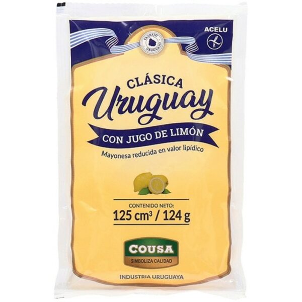 mayonesa uruguay sachet 125 cc. (953) mayonesa uruguay sachet 125 cc. (953)