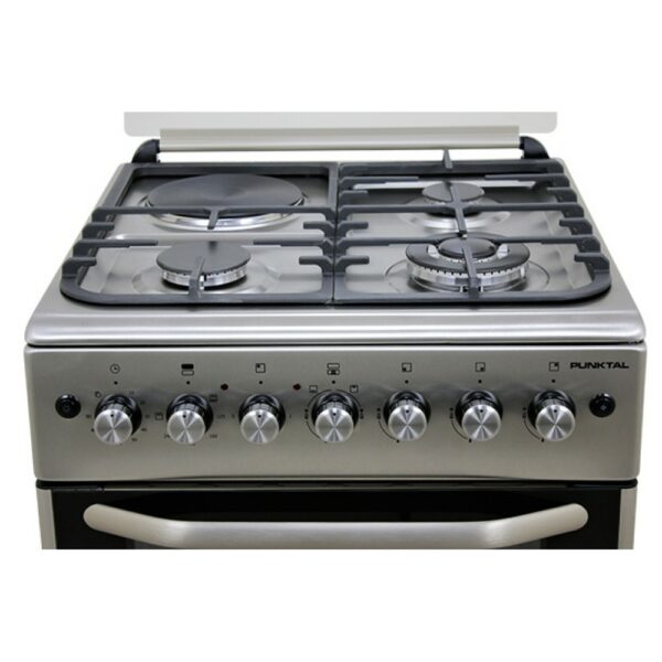 cocina punktal pk 1980 dtk turca 3+1 horn. doble horno inox