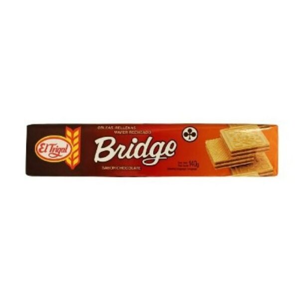 galletita el trigal bridge 140 grs. chocolate (17) galletita el trigal bridge 140 grs. chocolate (17)