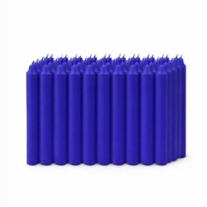 vela color lisas nº 4 azul un.