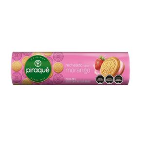 GALLETITA PIRAQUE RELL. 160 GRS. FRUTILLA (240364)