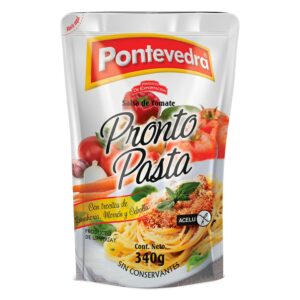SALSA TOMATES PONTEVEDRA PRONTO PASTA 340 GRS. D.PACK (605)