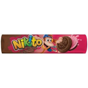 GALLETITA NIKITO CHOC. RELL. 120 GRS. FRUTILLA (0101247134)
