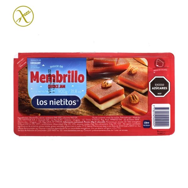 DULCE MEMBRILLO LOS NIETITOS 900 GRS. DULCE MEMBRILLO LOS NIETITOS 900 GRS.