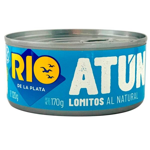 ATUN A/NATURAL RIO DE LA PLATA 170/120 GRS. (CELESTE) ATUN A/NATURAL RIO DE LA PLATA 170/120 GRS. (CELESTE)