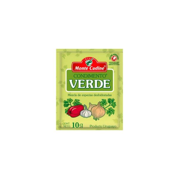 CONDIMENTO VERDE MONTE CUDINE 25 GRS. (1160026025) CONDIMENTO VERDE MONTE CUDINE 25 GRS. (1160026025)