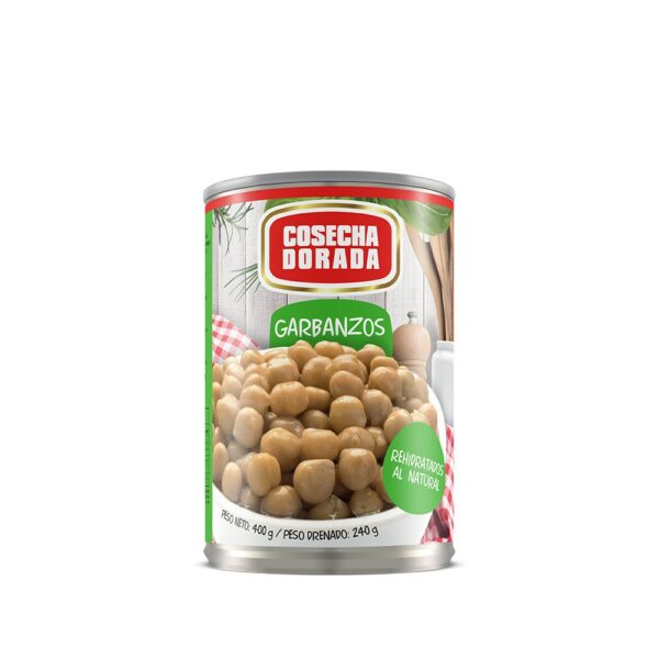 GARBANZO COSECHA DORADA 400/240 GRS. LATA C/A/FACIL (267) GARBANZO COSECHA DORADA 400/240 GRS. LATA C/A/FACIL (267)