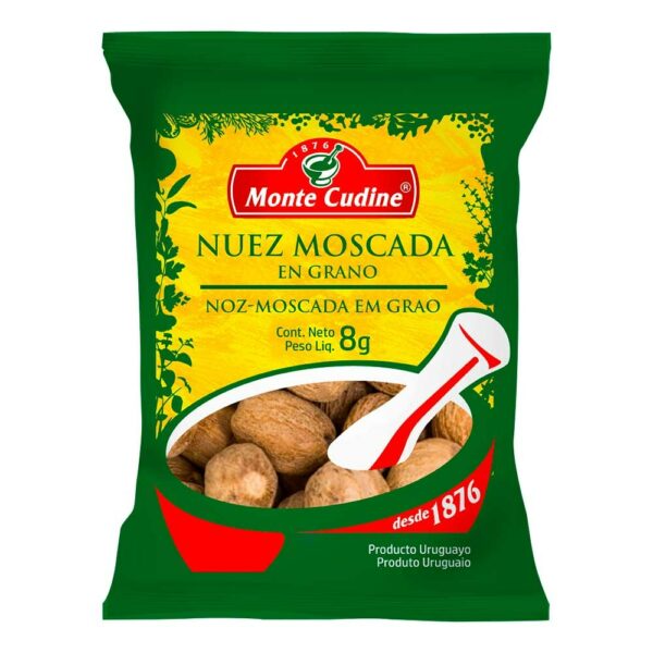 NUEZ MOSCADA EN GRANO MONTE CUDINE 8 GRS. (1301112501) NUEZ MOSCADA EN GRANO MONTE CUDINE 8 GRS. (1301112501)