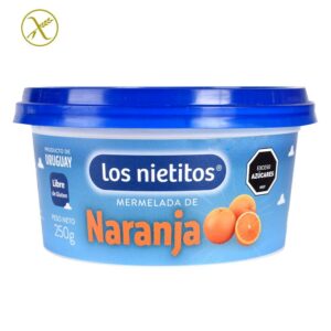 MERMELADA LOS NIETITOS 250 GRS. NARANJA (13200)