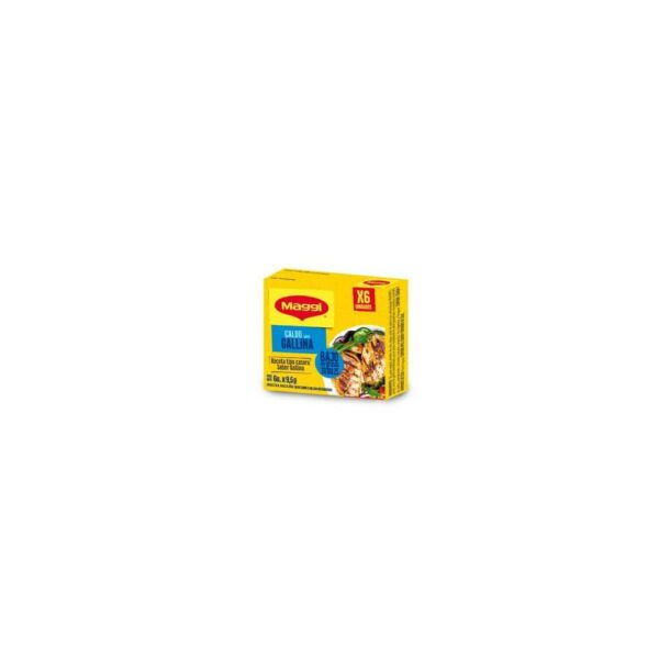 CALDO MAGGI 6 CUBITOS GALLINA 57 GRS. (12487090) CALDO MAGGI 6 CUBITOS GALLINA 57 GRS. (12487090)