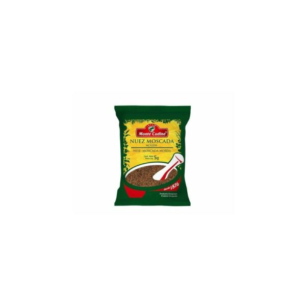 NUEZ MOSCADA MOLIDA MONTE CUDINE 5 GRS. (1301026005) NUEZ MOSCADA MOLIDA MONTE CUDINE 5 GRS. (1301026005)