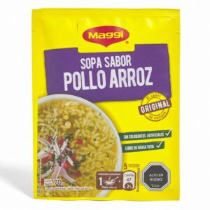 SOPA MAGGI 70 GRS. POLLO C/ARROZ (12540300)