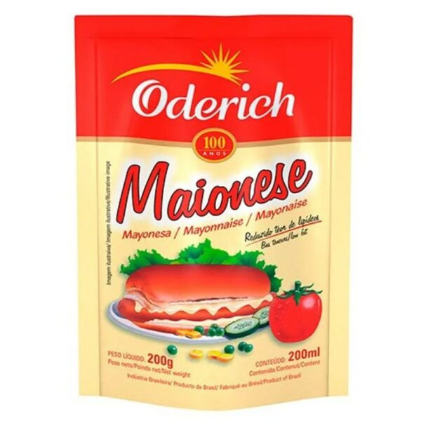 MAYONESA ODERICH 200 GRS. DOY PACK (0334) MAYONESA ODERICH 200 GRS. DOY PACK (0334)
