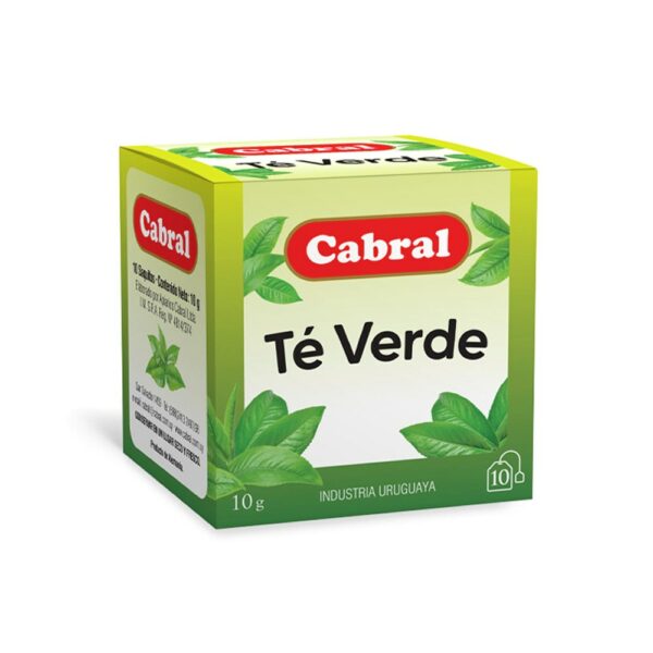 TE CABRAL VERDE 10 SAQUITOS (0374) TE CABRAL VERDE 10 SAQUITOS (0374)