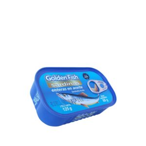 SARDINAS ENTERAS E/ACEITE GOLDEN FISH 125 GRS. (0321)