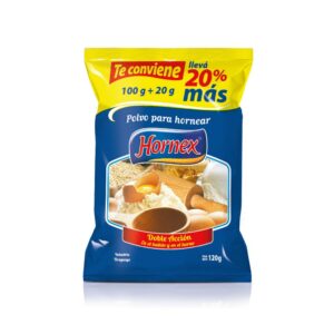 POLVO DE HORNEAR HORNEX 100 GRS. + 20 GRS. GRATIS (0026)