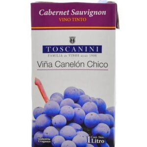 VINO TOSCANINI CANELON CH. TETRA 1 LT. TINTO CAB. SAUV.