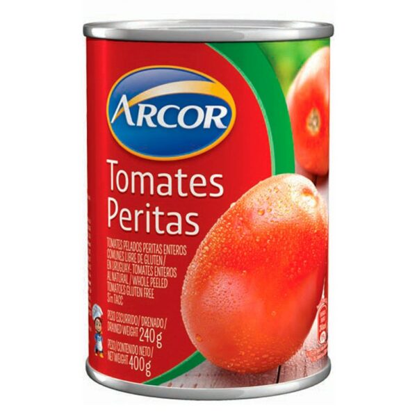 TOMATE PERITA ARCOR AL NATURAL 400 GRS. (5028888) TOMATE PERITA ARCOR AL NATURAL 400 GRS. (5028888)