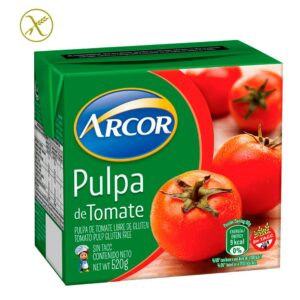 PULPA DE TOMATE ARCOR SUAVE 520 GRS. TETRA (1006616)