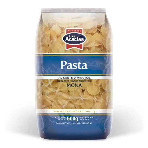 FIDEOS LAS ACACIAS NATURAL 500 GRS. MOÑAS (212208) FIDEOS LAS ACACIAS NATURAL 500 GRS. MOÑAS (212208)