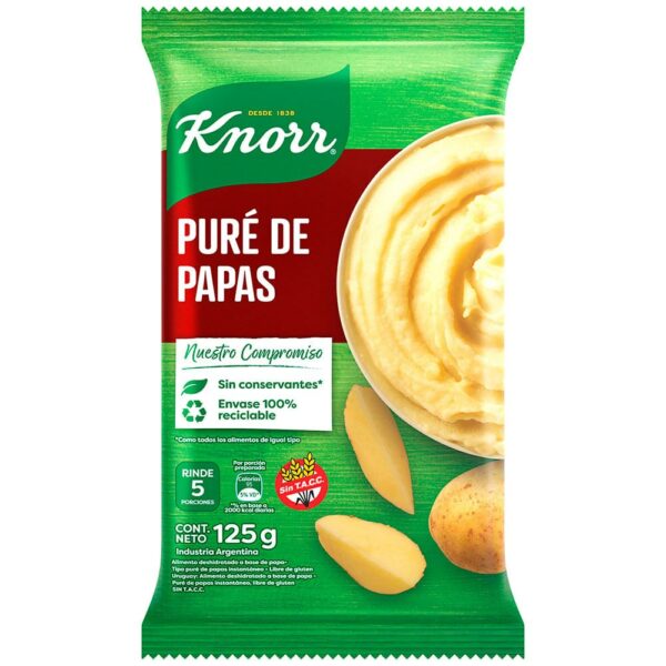 PURE DE PAPAS KNORR 125 GRS. (64353576) PURE DE PAPAS KNORR 125 GRS. (64353576)