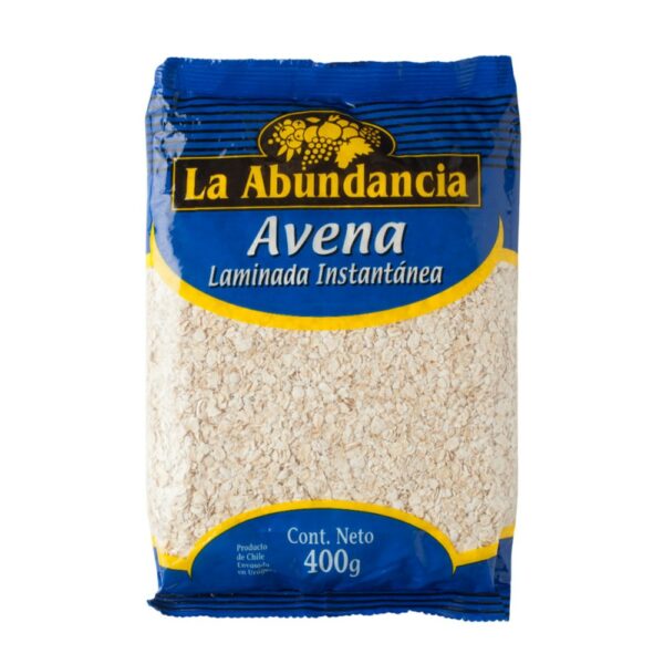 AVENA LA ABUNDANCIA LAMINADA INST. 400 GRS. (51563) AVENA LA ABUNDANCIA LAMINADA INST. 400 GRS. (51563)