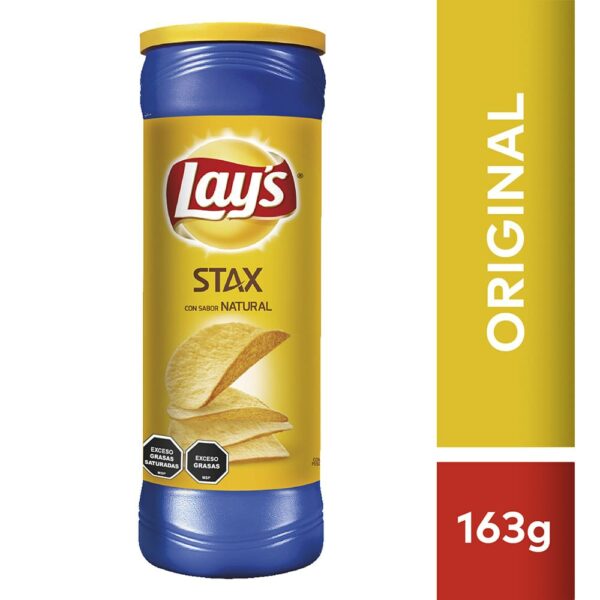 PAPA FRITA LAY´S STAX TUBO GDE. ORIGINAL (30115) PAPA FRITA LAY´S STAX TUBO GDE. ORIGINAL (30115)