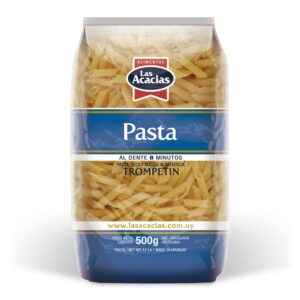 FIDEOS LAS ACACIAS NATURAL 500 GRS. TROMPETIN (212216)