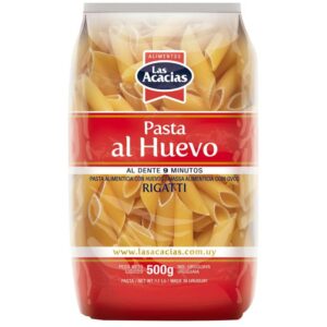 FIDEOS LAS ACACIAS AL HUEVO 500 GRS. RIGATI