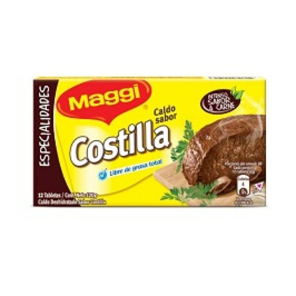 CALDO MAGGI 2 CUBITOS DE COSTILLA (12331320) CALDO MAGGI 2 CUBITOS DE COSTILLA (12331320)