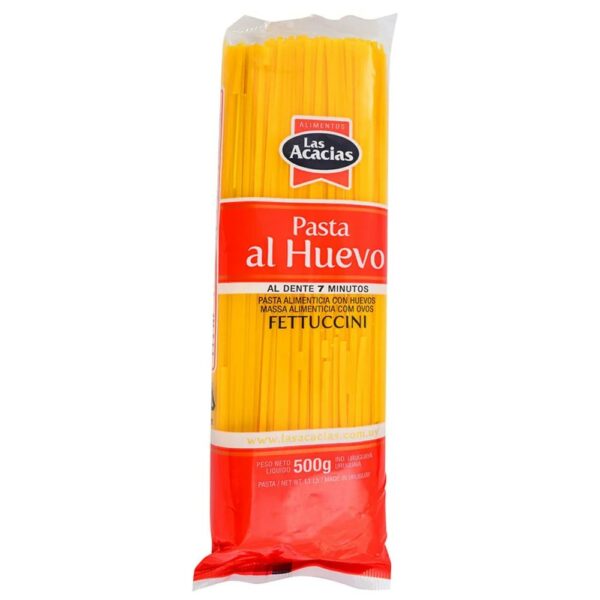 FIDEOS LAS ACACIAS AL HUEVO 500 GRS. FETTUCCINI (111237) FIDEOS LAS ACACIAS AL HUEVO 500 GRS. FETTUCCINI (111237)