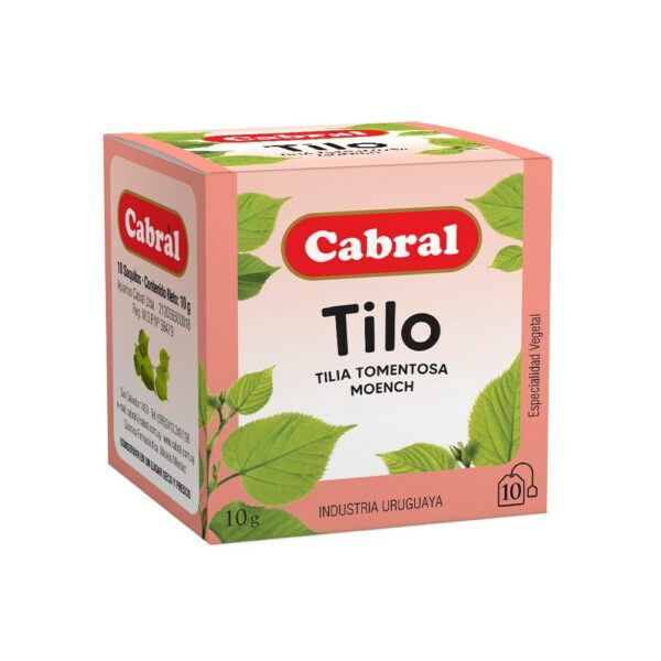 TE CABRAL TILO 10 SAQUITOS (0323) TE CABRAL TILO 10 SAQUITOS (0323)