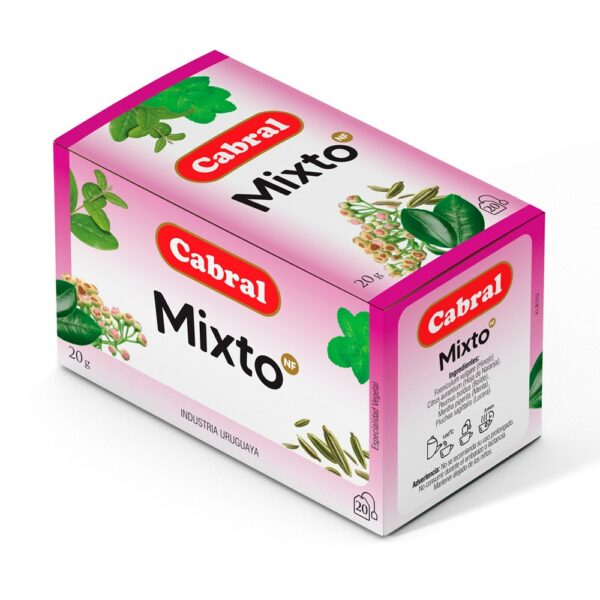 TE CABRAL MIXTO 20 SAQUITOS (03301) TE CABRAL MIXTO 20 SAQUITOS (03301)
