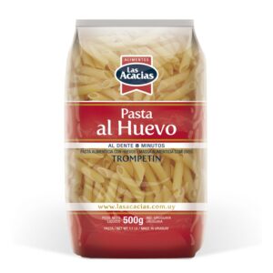 FIDEOS LAS ACACIAS AL HUEVO 500 GRS. TROMPETIN (211216)