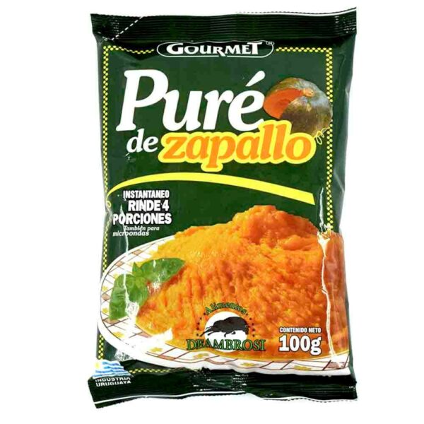 PURE DE ZAPALLO GOURMET 100 GRS. PURE DE ZAPALLO GOURMET 100 GRS.