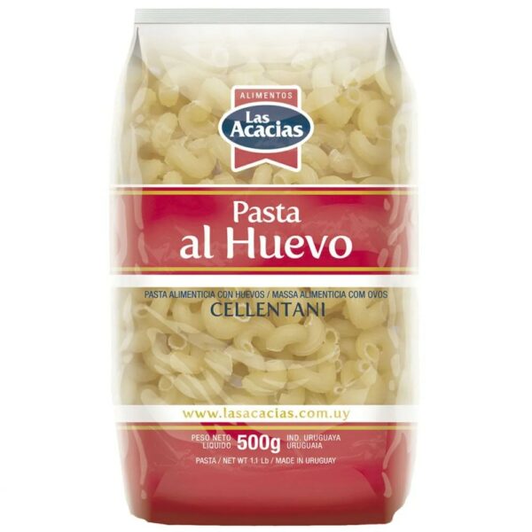 FIDEOS LAS ACACIAS NATURAL 500 GRS. CELLENTANI (212232)