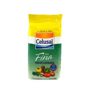 SAL CELUSAL FINA IODOFLUORADA 500 GRS. (6990)