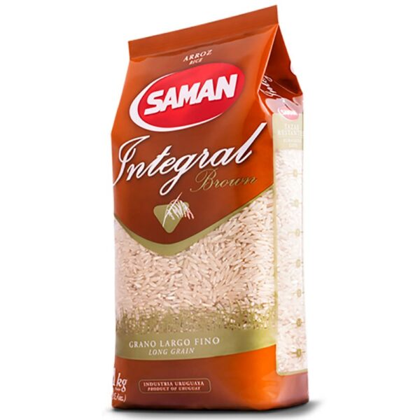 ARROZ SAMAN INTEGRAL 1 KG. (448)