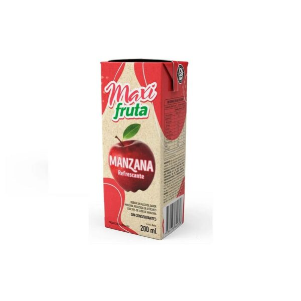 JUGO MAXI FRUTA TETRA 200 ML. MANZANA (5068) JUGO MAXI FRUTA TETRA 200 ML. MANZANA (5068)